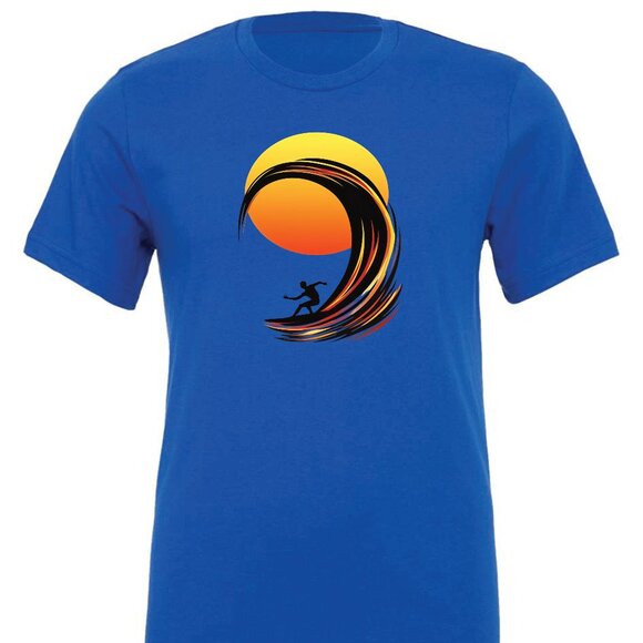 Surf & Sun Crewneck T-Shirt | Many Colors - Picture 4 of 7